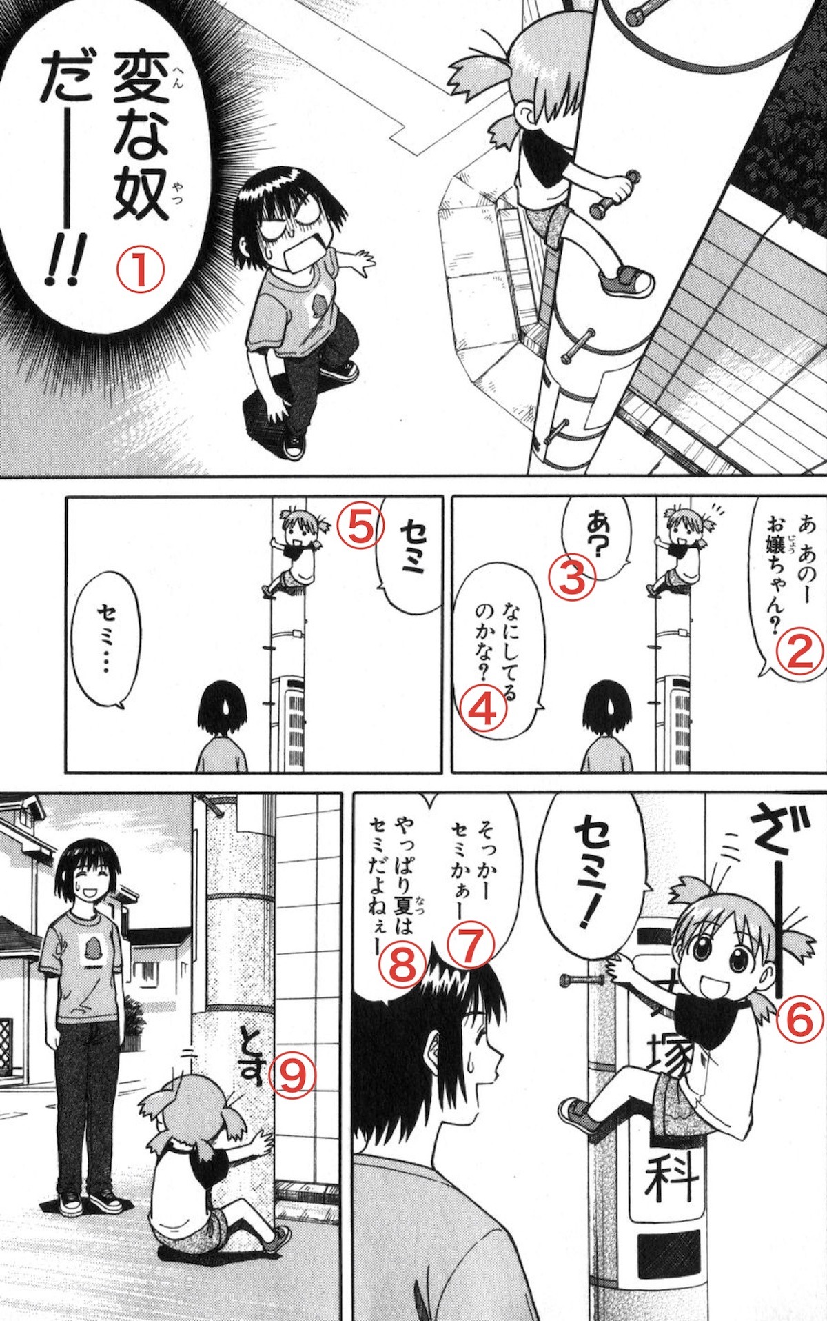 Analysis Of Manga Yotsubato 1 Easy Peasy Japanesey