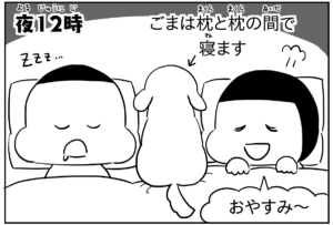Read more about the article Manga Blog: Goma’s Sleeping Positions
