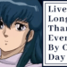 Kyoko Otonashis Quote Live Longer Than Me Even By One Day